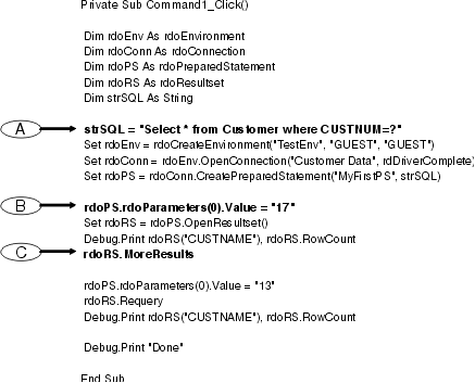 VB 4.0 RDO sample code