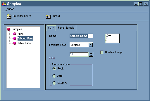 Result of disabling age in the Panel Sample tab