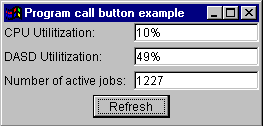 Using ProgramCallButton in an application