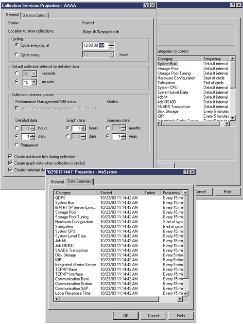 Collection Services collecting data by using default values