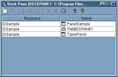 GUI Builder: Creating a Deck Pane