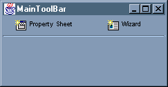 GUI Builder: Previewing the Tool Bar