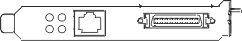 Two-line WAN with modem input/output
adapter