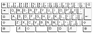 Japanese IBM Enhanced Keyboard