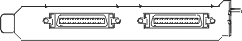 Two-line WAN input/output adapter